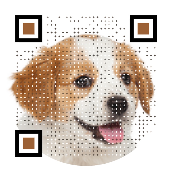 QR Artístico Dog