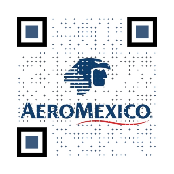QR Artístico Aeromexico
