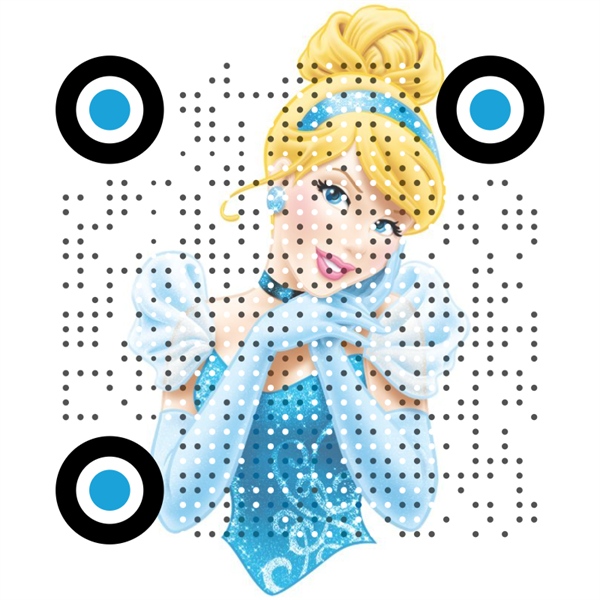QR Artístico Disney
